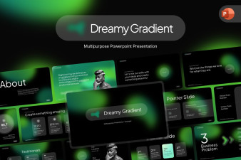 Dreamy Gradient PowerPoint Template
